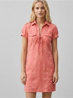 Joe Fresh Linen Shirt Dress